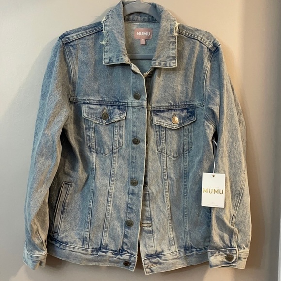 Show Me Your MuMu Jackets & Blazers - NWT Show Me Your Mumu Denim Jacket